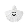 thumbnail image 6 of Uccdo 1-6Y Toddler Girls Boys Halloween White Ghost Costumes Kids Party Ghostly Costume Hooded Cloak, 6 of 8