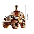 thumbnail image 3 of 2025 Car Whiskey Bottle Car Whiskey Decanter Car Whiskey Bottle Funny Truck Whiskey Decanter Car Glass Wine Bottle Gift for Dad Husband Whiskey Lovers Home Bar Decoration(Classic Car)350ml, 3 of 5
