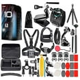 thumbnail image 1 of GoPro HERO10 (HERO 10)  Black - Waterproof Action Camera + 50 Piece DigiNerds Accessory Kit, 1 of 7