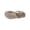Gray, variant on hoksml Women's Oval Gem T-Strap Flat Sandals, Elastic Ankle Strap, Boho Beach Shoes