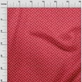 thumbnail image 3 of oneOone Cotton Cambric Red Fabric Christmas Dress Material Fabric Print Fabric By The Yard 56 Inch Wide, 3 of 5