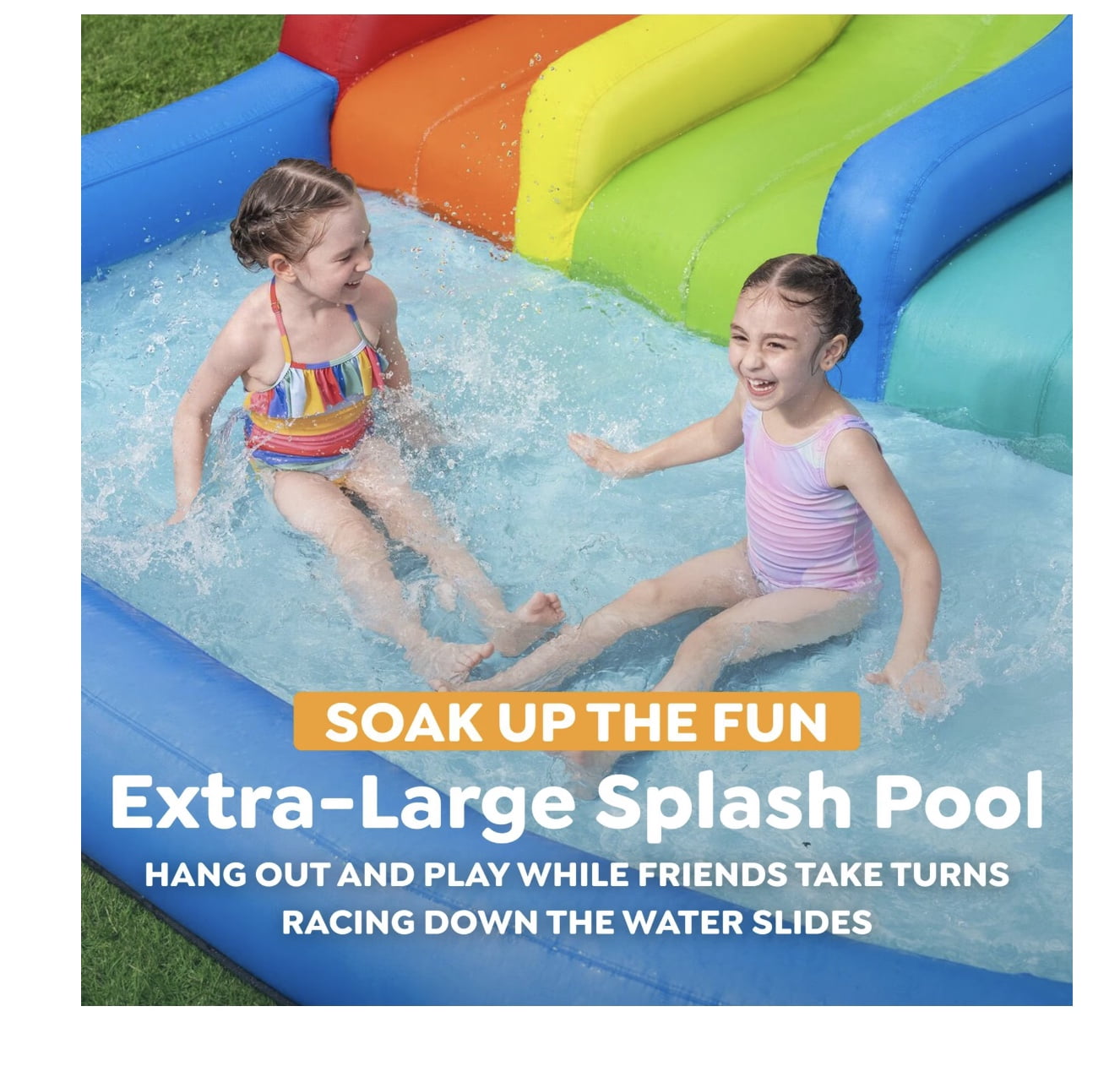 H2OGO! Triple Splash 8'9" Inflatable Water Park