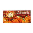 thumbnail image 5 of Evergreen Indoor Outdoor Doormat Bundle Set of 5 - Frame and 4 Welcome Seasonal Inserts Pumpkins Lemonade Snowman Floral, 5 of 9