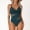 SwimwearA783-Navy, variant on One Piece Swimsuit Women with Shirred Front Tummy Control Full Coverage Ruched Bodice for Tropical Holiday Pool Party Summer Vacation