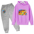 thumbnail image 3 of 2024 Nueva ropa para niños Dibujos animados Anime Super ZINGS Niños Niñas Bebé 3-12 años Top + Pantalones 2P Abrigo deportivo casual Jogging Divertido Conjunto Kawaii, 3 of 5