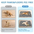 thumbnail image 6 of Reusable Washable Pee Pads for Dogs, 24"x35" Stylish Leopard Print, Non-Slip Potty Pad for Crate Training and Floors.(Texture/leopard /Geometry, 24" x35" ), 6 of 8