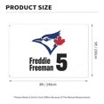 thumbnail image 3 of Toronto Baseball FF 5 5x8 FT Double-Sided Flag (Pole Not Included), Bluebird Flag Quick-Drying Fade-Resistant with Metal Grommets Ztf3071, 3 of 8