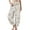 07-Gray Branche Maple, variant on Womens Baggy Wide Leg Harem Pants Casual Elastic Waisted Palazzo Pants with Pockets