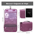 thumbnail image 4 of Organizador De Viaje Maleta Cosmetiquera Violeta Malubero Malu1834, 4 of 4