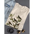thumbnail image 3 of Ornithology Ii T-Shirt Women -Sydenham Edwards Designs, Female Medium, 3 of 4