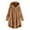 Brown, variant on Bed Jackets for Teens Girls Sherpa Fleece Blanket Jacket Oversized Button Down Fuzzy Long Coat Winter Sweaters