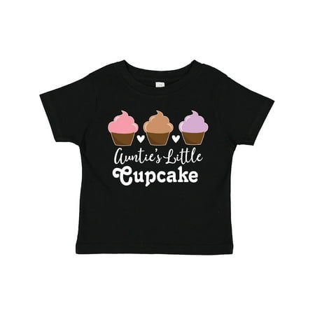 

Inktastic Auntie Little Cupcake Niece Gift Gift Toddler Toddler Girl T-Shirt