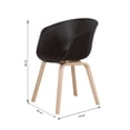 thumbnail image 3 of Juego 2 Sillas Comedor Contemporaneas Esctructura Madera, 3 of 5