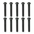 thumbnail image 1 of Uxcell Button Head Socket Cap Bolts Screws Alloy Steel Hex Socket Cap Screws Hex Drive Full Machine Thread M8-1.25x64mm 10Pcs, 1 of 6