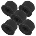 thumbnail image 1 of DEEPCRAFF 5Pcs Self Locking Flange Nuts M10 Black Carbon Steel Secure Fastening Nut, 1 of 8