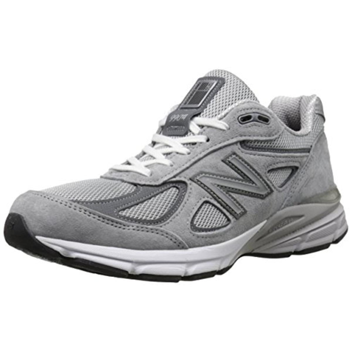 New Balance M990GL4-2E: Men's M990GL4 Grey/Castle Rock Running Sneakers  WIDE ( 2E US Men) 