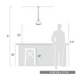 thumbnail image 4 of Golden Lighting 7312-S FW Mini Pendant Ceiling Light, 4 of 5
