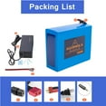 thumbnail image 6 of 48V Battery 20Ah 48 Volt Lithium ebike Battery for 100W to 1000W Electric Bicycle Bikes Motor with Charger BMS, 6 of 7
