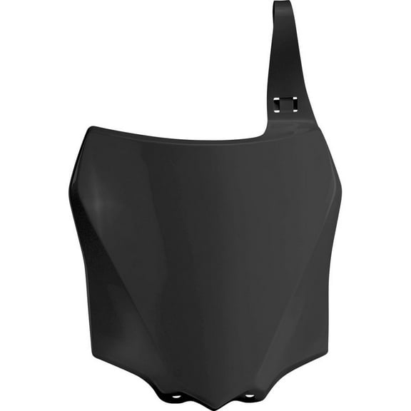 WPS - Western Power Sports  2374050001; Front #Plate Black Kx85/100