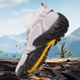 thumbnail image 5 of Barefoot Shoes Men Women Knit High Top Sneakers Breathable Antislip Outdoor Athletic Hiking Shoes Light Gray Size 10, 5 of 8