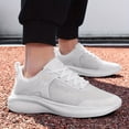 thumbnail image 6 of Men'S Summer Outdoor Running Shoes - Breathable Mesh & Fabric Upper, Shock-Absorbing PVC Sole, Slip-On/Lace-Up Closure, All-Season Lightweight Design for Hiking, Casual Wear & Cross-border Sports,, 6 of 8