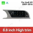 thumbnail image 2 of ZWNAV Ultra-Thin 8.8 inch Wireless CarPlay+Android Auto Retain Original Car Function Car Radio Stereo Multimedia Receiver for Audi A5 2009-2016 Compatible with Original Car System, 2 of 11