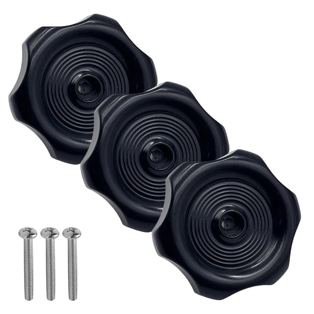 Mosiee 3 Pack Rv Window And Vent Knobs With 1 Inch Shaft For Easy Replacement