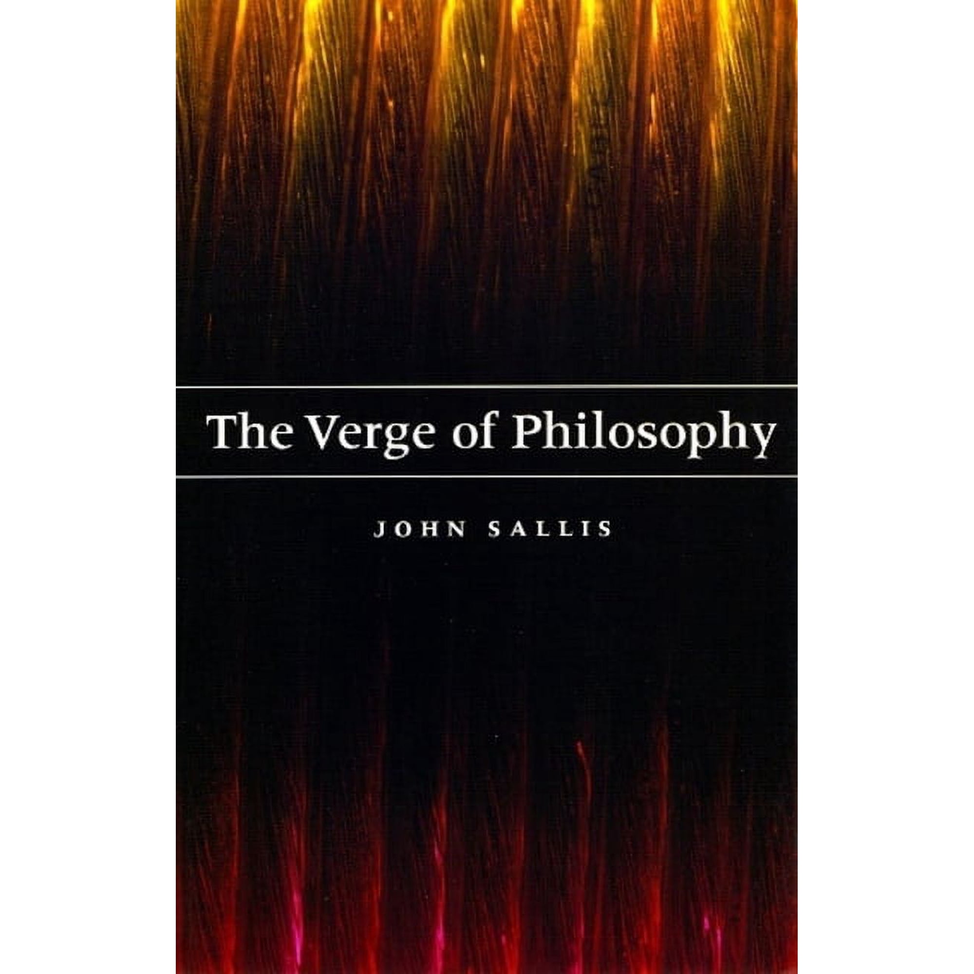 The Verge of Philosophy (Paperback)