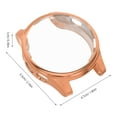 thumbnail image 4 of Carcasa de reloj galvanizada, funda protectora de moda, compatible con Garmin Forerunner 935/945 (oro rosa), 4 of 5