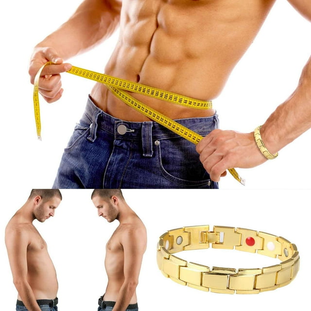 Xihbxyly Ofertas de hoy Pulsera magnética de acero inoxidable para bajar de peso rápidamente Función de salud Pérdida de peso rápida