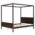thumbnail image 5 of Wooden Daybed with Trundle Bed and Two Storage Drawers, Extendable Sofa Bed for Bedroom and Living Room, White​, 5 of 9