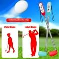 thumbnail image 2 of HAHDAXIA Clubs de Golf Mario pour Switch/Switch OLED, Club de Golf Ajustable pour Switch Pressé ZL&ZR avec Bande de Main pour Contrôleur, Club de Golf pour Switch Sprots Mario Golf Super Rush 2021 - Rouge &, 2 of 7