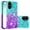 iPhone 17, variant on Havilah For iPhone 17 TPU Case Gradient Quicksand Phone Back Cover - Sky Blue+Purple