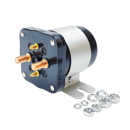 12V 200Amp Mobile Audio Battery Isolator High Current Continuous Solenoid Relay | Fits for White Rodgers, Trombetta, Prestolite, Johnson Electric | OE#: 586-902 586-105111 114-1211-020 SBJ4201 SO5122