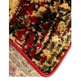 thumbnail image 5 of Unique Loom Saturn Collection Area Rug - Ion (7' 1" Round Burgundy/Cream), 5 of 12