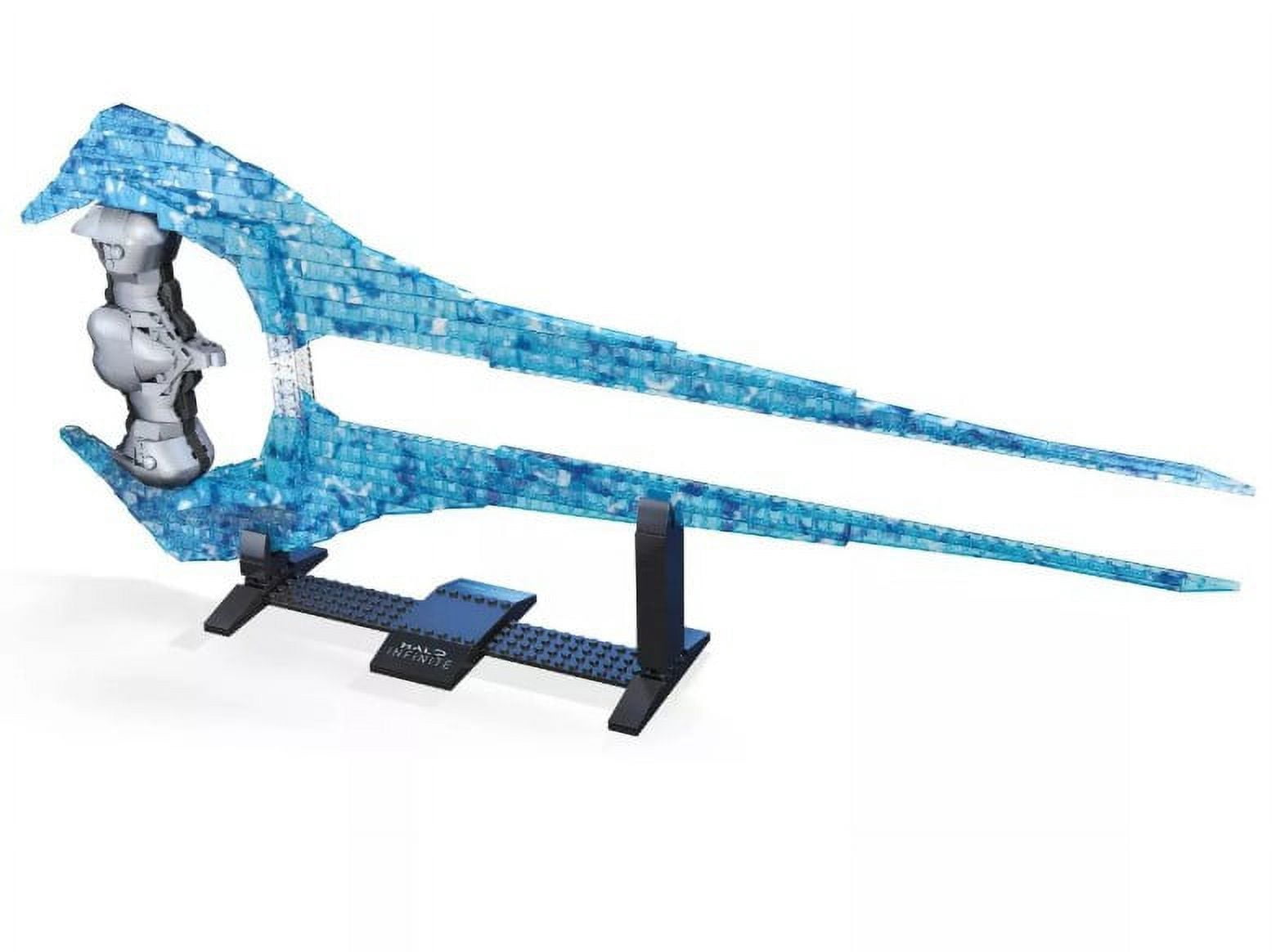 Mega Construx Halo Infinite Energy Sword Collector's Set with Buildable Stand (567 pieces)