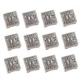 thumbnail image 4 of 12pcs Cajas de dulces Caja de regalo de boda Caja decorativa Favor de fiesta Cumpleaños Plata Sunnimix Cajas de dulces para bodas, 4 of 8