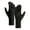 B-Black, variant on Thermal Liner Gloves with Touchscreen Fingers - Windproof Fleece Lining for Winter Sports - Multi-Purpose Design for Skiing and Cycling - Size L