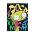 thumbnail image 2 of Colorful Invader Zim Thick Blanket Cozy Soft Fuzzy Anti-pilling Flannel Throw Blanket Warm Sofa Bed Blanket 80"x60" For Adult Teen Kids, 2 of 8
