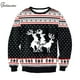 thumbnail image 2 of Sudaderas de Navidad de cuello redondo para mujer, chándal Unisex, jersey de pareja, ropa de calle de Navidad fea, atuendo Vintage, ropa femenina, 2 of 4