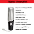 thumbnail image 4 of senveriont USB Mini Shredder For Office And Household Tech-Savvy And Efficient Strip Cut, 4 of 6