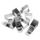 thumbnail image 1 of unbranded 8Ud Clips De Trapezoidales En Acero Inoxidable Fácil Instalación En Casa, 1 of 7
