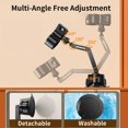 thumbnail image 4 of Soporte para cabezal de ducha Blissfuhue ajustable con ventosa 360°, 4 of 9