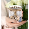 thumbnail image 4 of CoTA Global Silver Sea Wooden Seashell Candle Holder - Tabletop Coastal Decor for Home with Seashell Ornaments, Handcrafted Rustic Candle Holder Centerpiece For Tables, Shelves - Color May Vary, 4 of 7