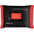 thumbnail image 5 of Anthony Glycolic Exfoliating & Resurfacing Wipes – Men’s Cleansing Face Cloths to Clean and Brighten Complexion – Gentle Pore Refining for Normal, Oily or Sensitive Skin – 30 Sheets per Bag Pack of 3, 5 of 5