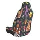 thumbnail image 2 of Fotbe Mushrooms Snails Butterflies Funda para Asiento de Auto con Estampado – Impermeable y Antisudor – Ajuste Universal, Lavable a Máquina, Antideslizante (1 Pieza), 2 of 5