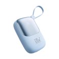thumbnail image 1 of Methold Banco de energía de carga rápida de 10 000 mAh, batería de gran capacidad, carga rápida de 3 unidades a la vez, cordón Baterías de general azul 10000 mAh, 1 of 4