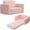 Pink, variant on Kids Chairs For, 2-in-1 Soft Sherpa Sofa Folding Bed, Converts Sofa To Recliner, Pull-Out Kid'S Sofa Chair Converts To Boy'S And Girl'S Recliner With Double Pockets
