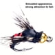 thumbnail image 3 of Cebo Artificial Señuelos Pesca Con Mosca Scud Fly Bug Insects 5 Piezas S para Trucha Salmón, 3 of 9
