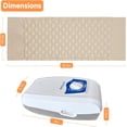 thumbnail image 2 of Alternating Air Pressure Mattress Pad: Mattress Topper for Bed Sore Prevention - with Waterproof, Heat Resistant Ulcer Cushion Pad & Whisper Quiet Pump - Home & Hospital Use, 2 of 8